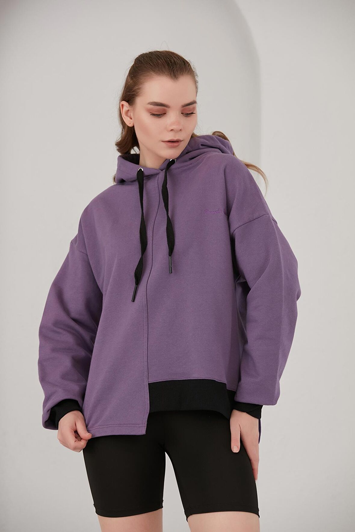 ALEXANDERGARDI YANLARI YIRTMAÇLI SWEATSHİRT (B22-37600)