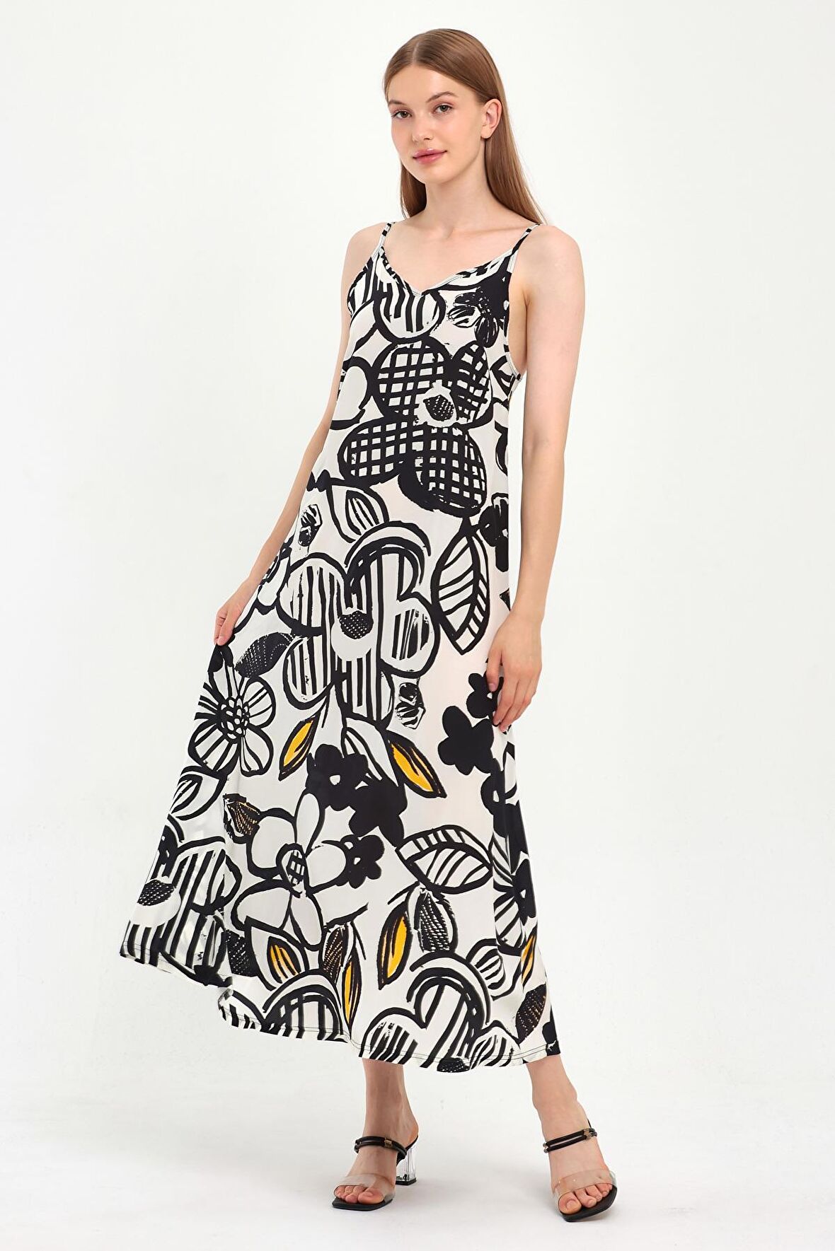 ALEXANDERGARDI ASKILI V YAKA ELBİSE (B23-00150)