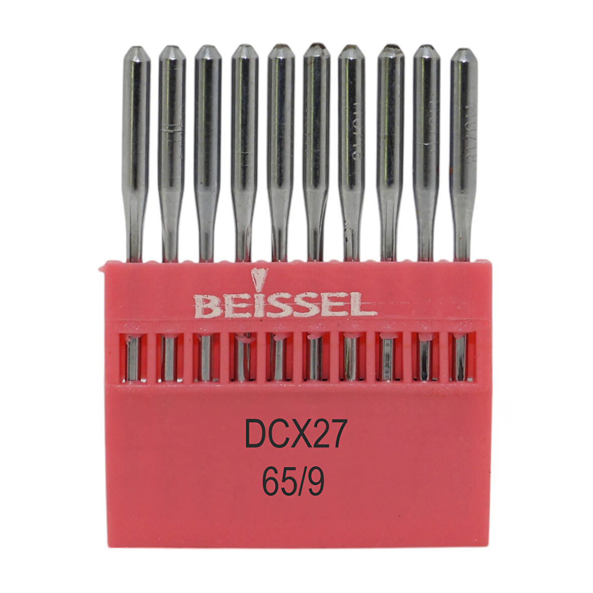 Beissel B27 Sanayi Tipi Overlok Makinesi İğnesi 9/65 Numara SES uçlu 10 Adet (1 Paket)