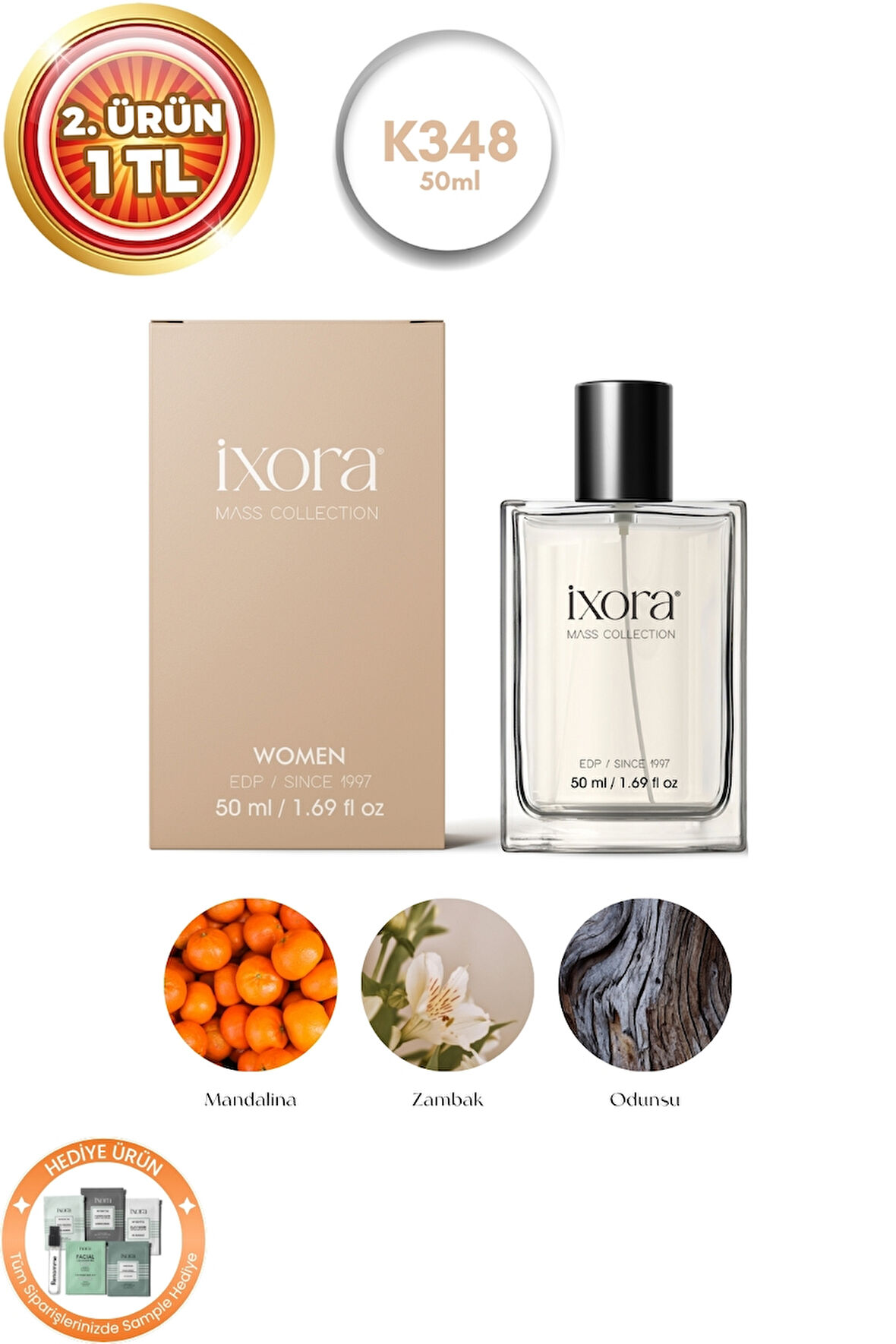 Ixora B348 Modern Fable Kadın Parfüm 50 ml