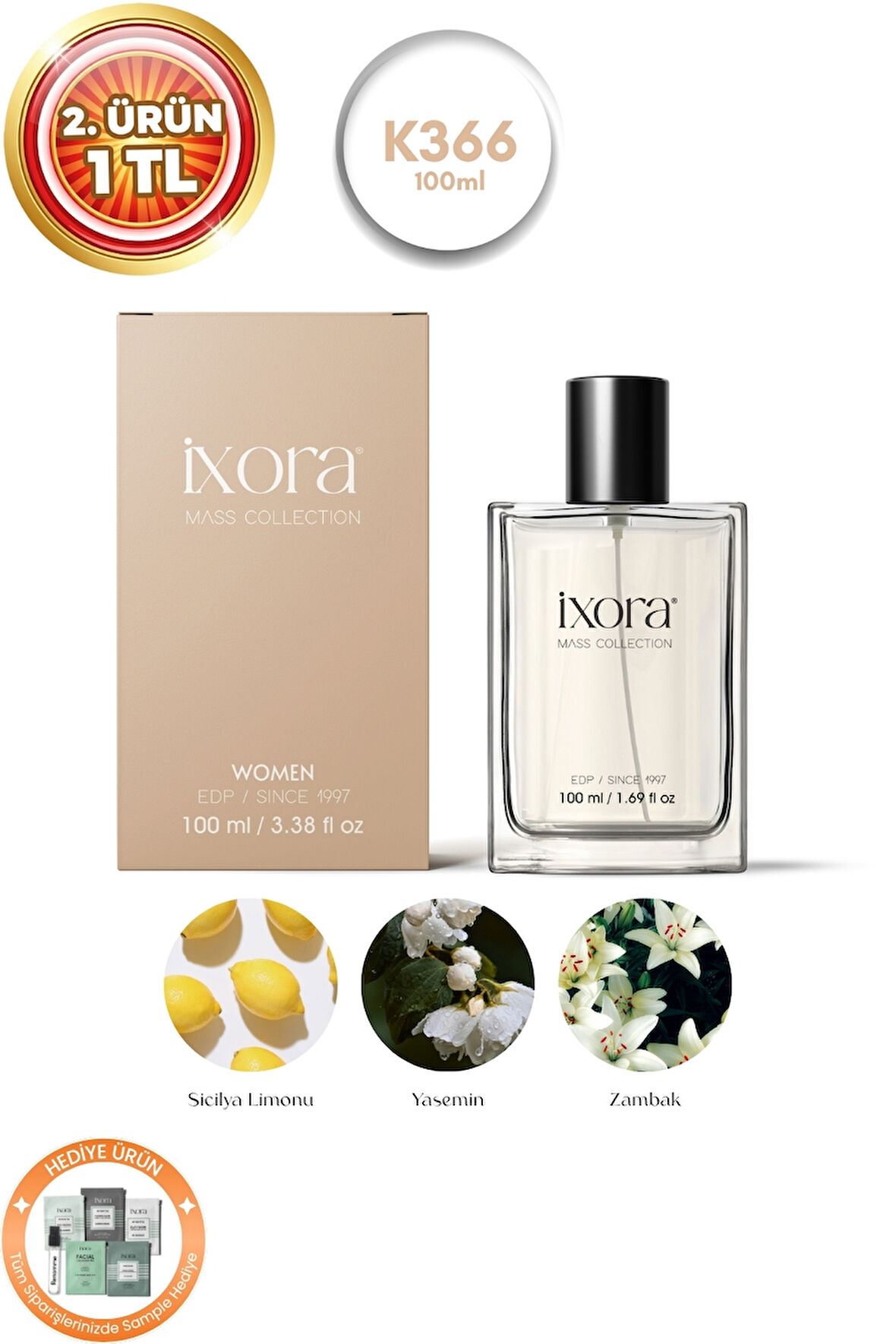 Ixora B366 Bombshell Intense Kadın Parfüm 100 ml