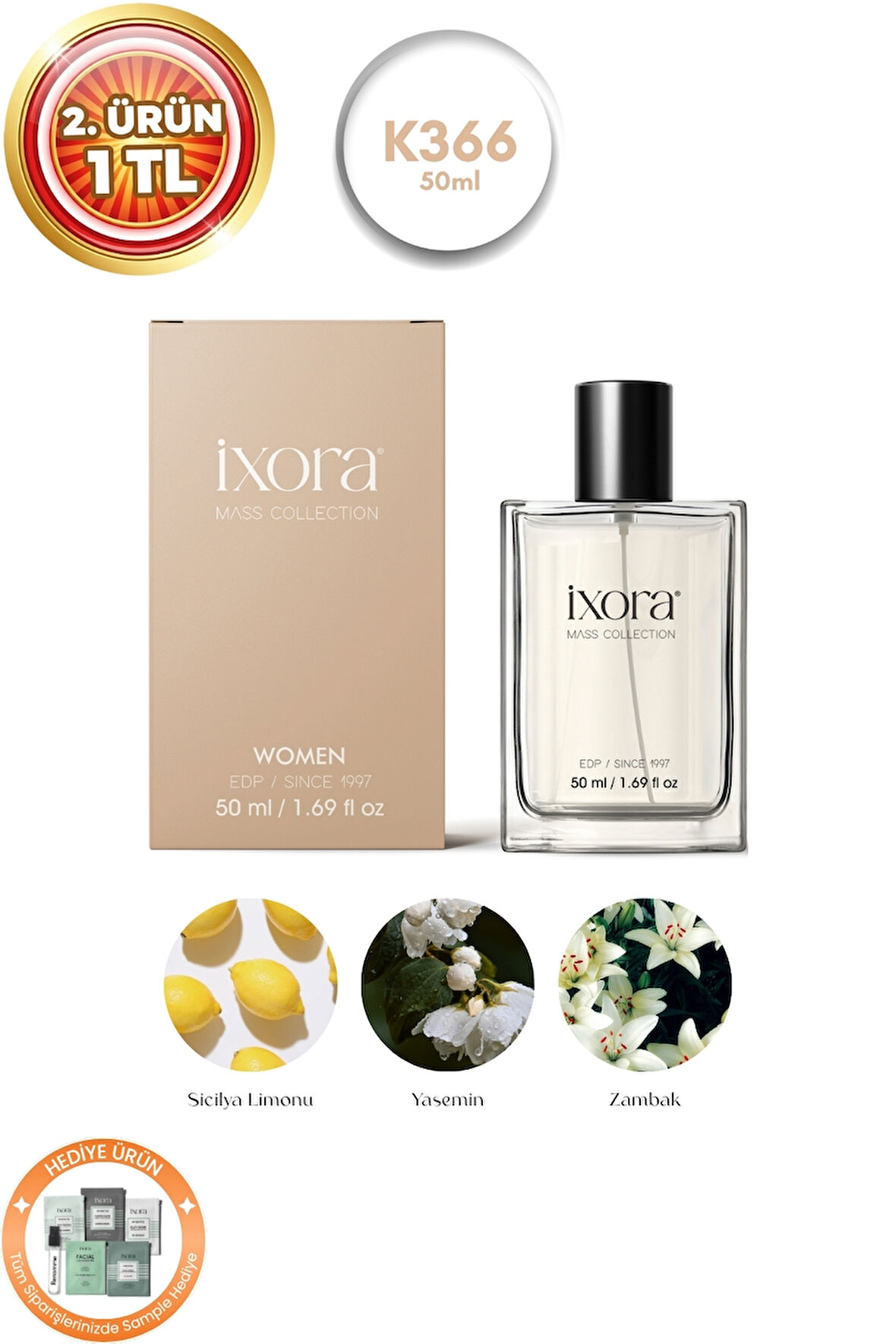 Ixora B366 Bombshell Intense Kadın Parfüm 50 ml