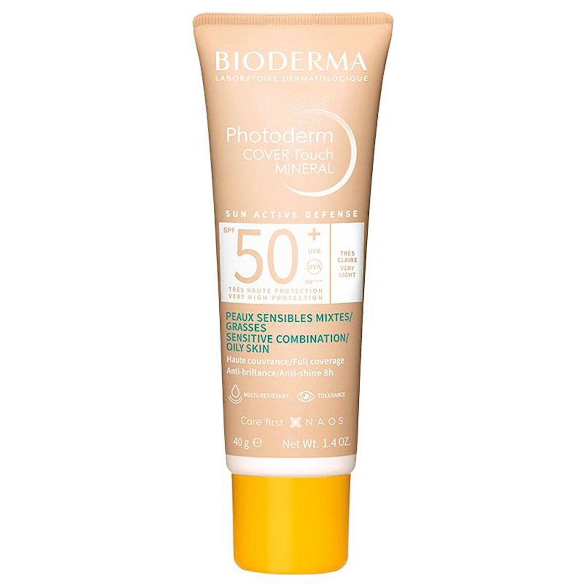 Bioderma Photoderm Cover Touch Mineral Spf50+ 40 gr - Very Light