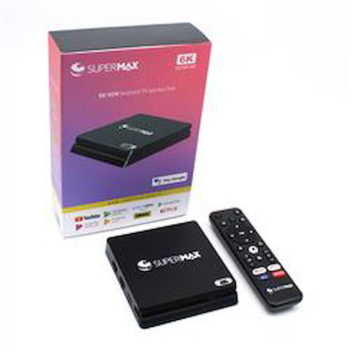 Supermax 6K HDR Android TV Set-Top Box