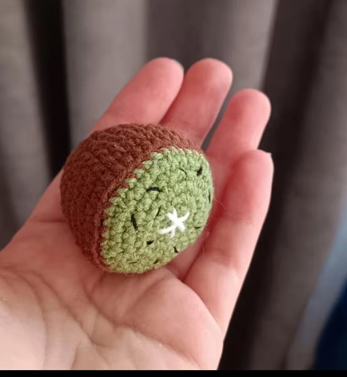 Amigurumi kivi oyuncak örme minik meyve ve sebzeler 