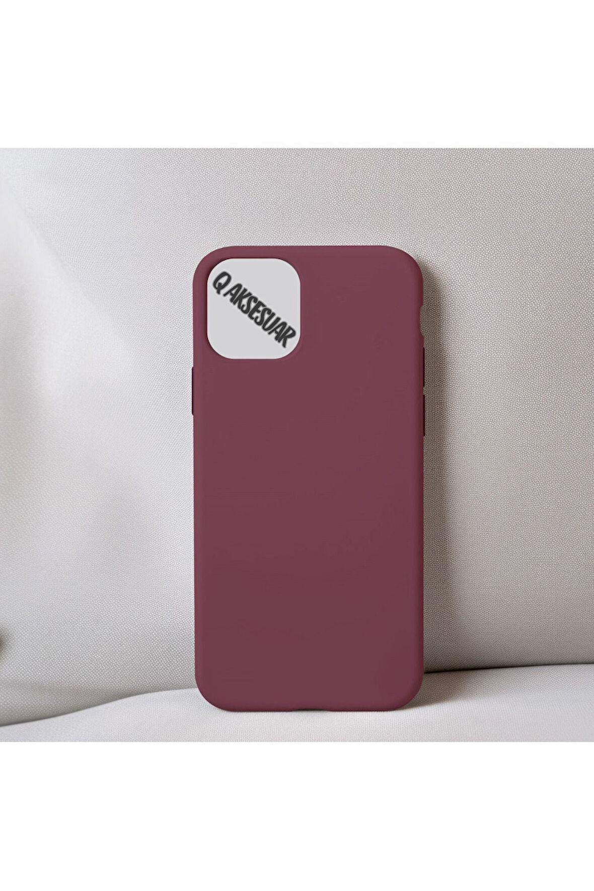 İphone Xs Max Uyumlu Içi Kadife Silikon Lansman Kılıf Yumuşak Doku Hissi