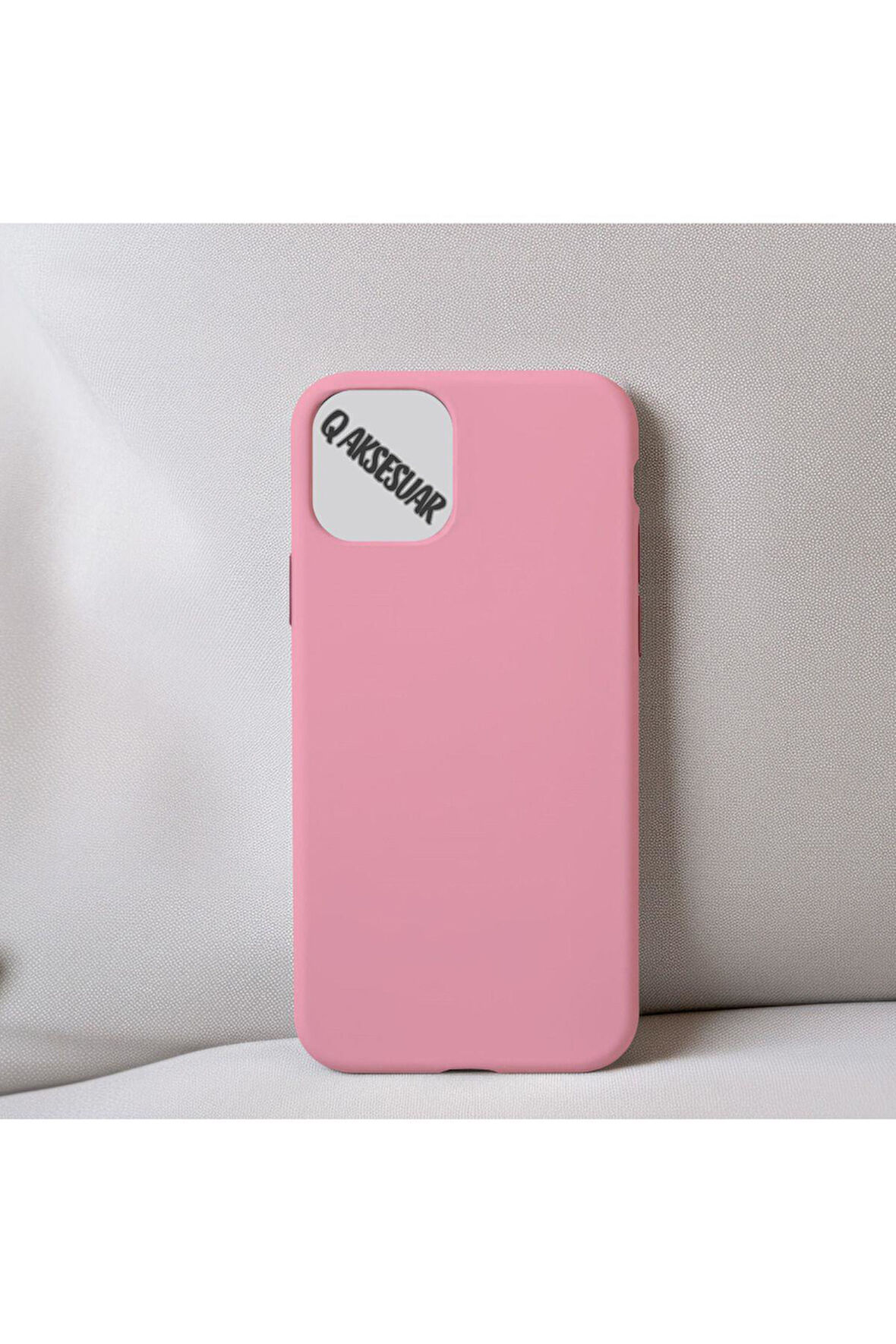 İphone 11 Pro Max Uyumlu Içi Kadife Silikon Lansman Kılıf Yumuşak Doku Hissi