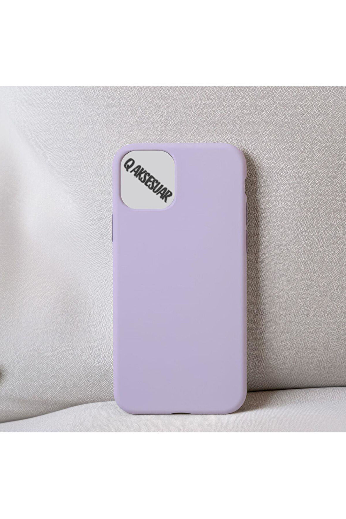 İphone 13 Pro Max Uyumlu Içi Kadife Silikon Lansman Kılıf Yumuşak Doku Hissi