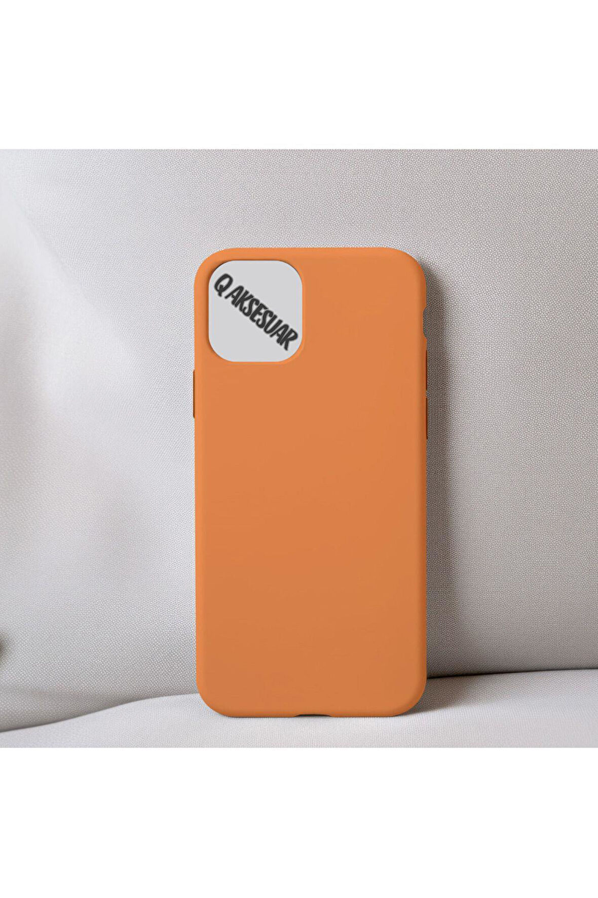 İphone 15 Pro Uyumlu Içi Kadife Silikon Lansman Kılıf Yumuşak Doku Hissi