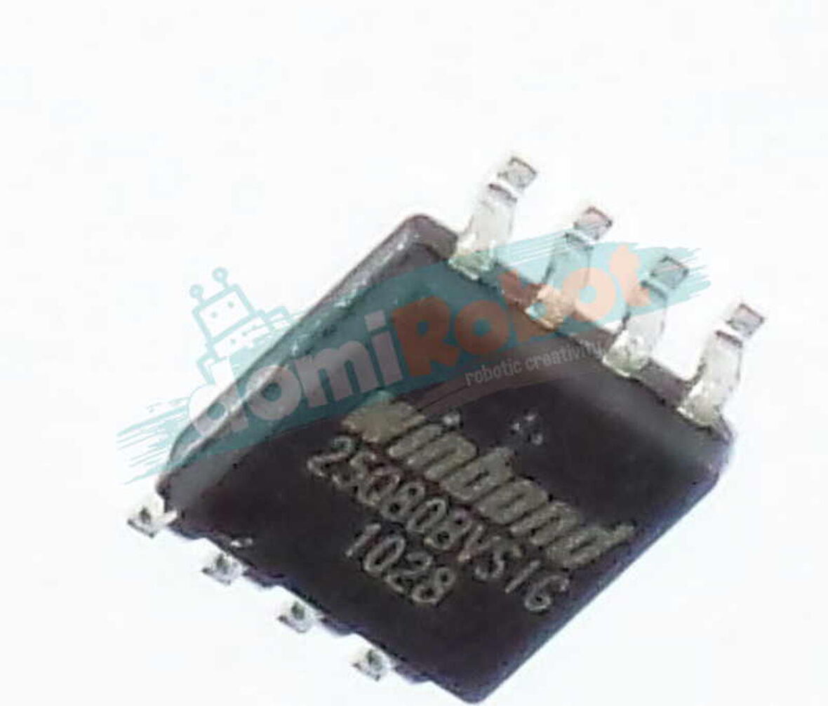 W25Q80BV -1 MByte SPI Flash SMD Standart