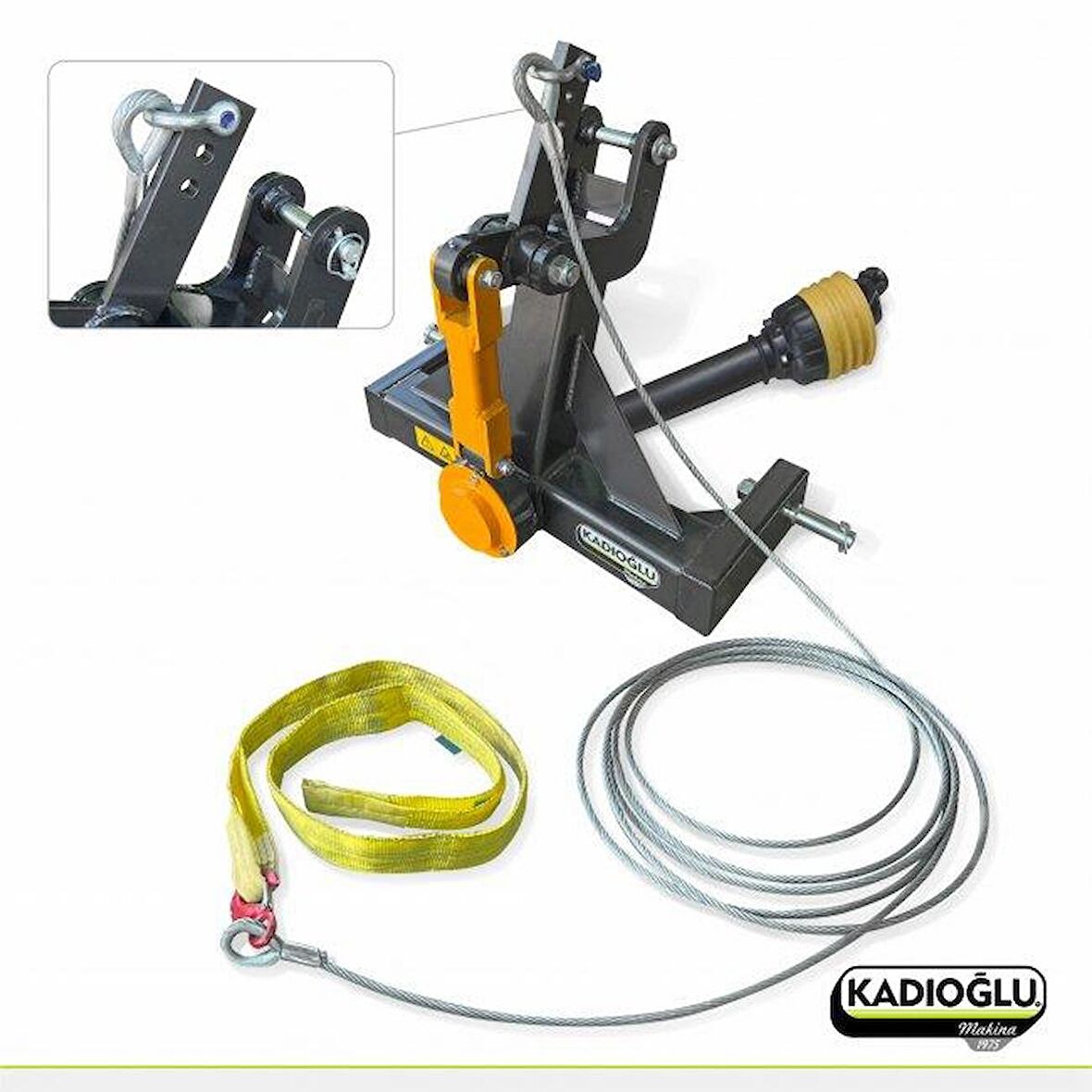 Kadıoğlu Vibrope Master Ayarlanabilir Çekme Bırakma Halatlı Ağaç Silkme Makinesi