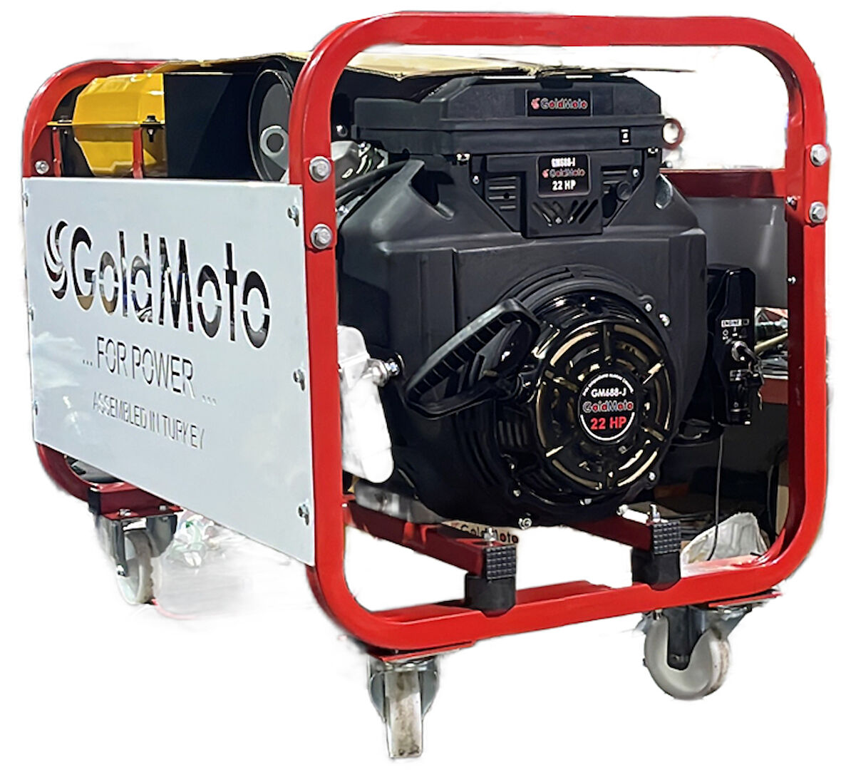 GoldMoto GM15BJG Benzinli Jeneratör 13,9 Kva Monofaze Marşlı
