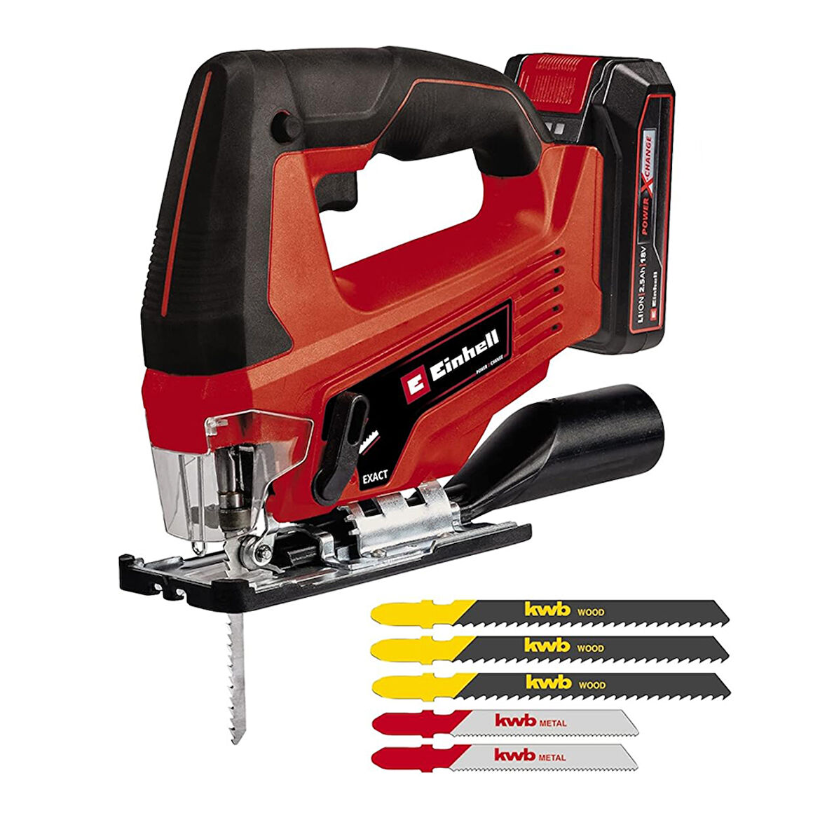 Einhell TC-JS 18 Li (1x2,5 Ah), Akülü Dekupaj Testere