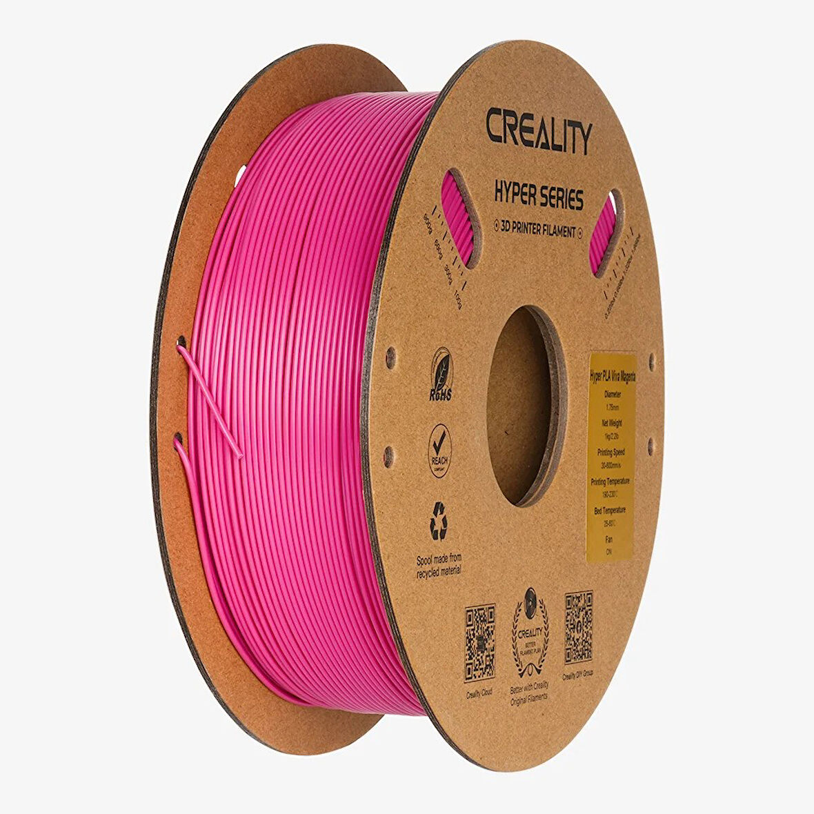 Creality Hyper PLA Filament Viva Magenta 1.75mm 1kg