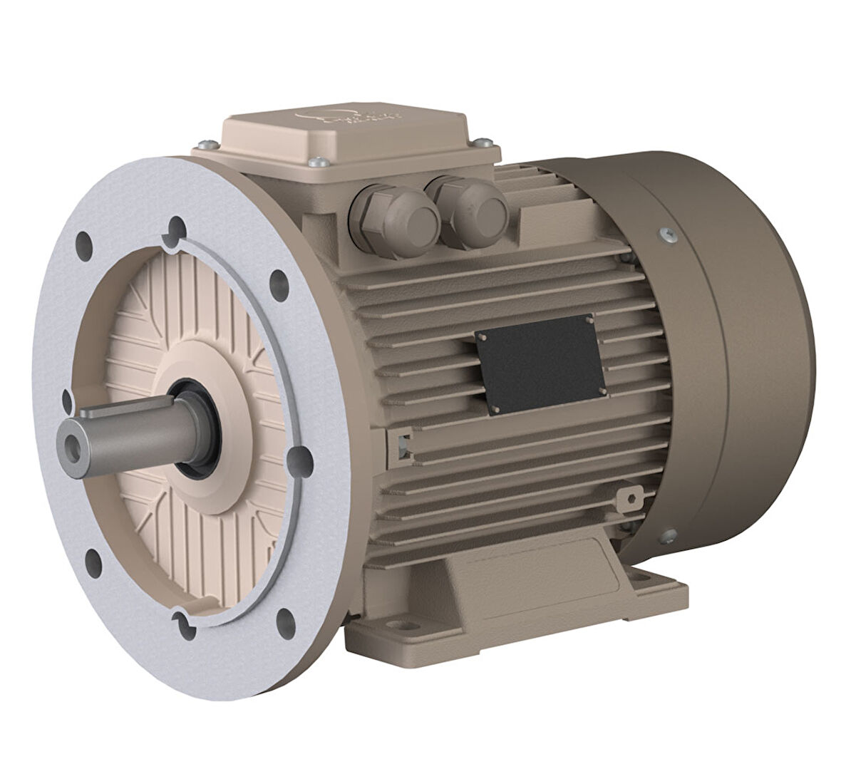 Omega Motor 1,5 kW, 3000 devir, B35 Ayaklı Flanşlı