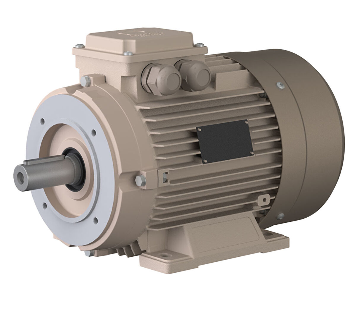 Omega Motor 3 kW, 1500 devir, B34 Ayaklı Flanşlı