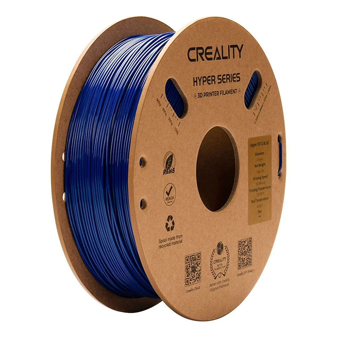 Creality Hyper PETG Filament Mavi 1.75mm 1kg