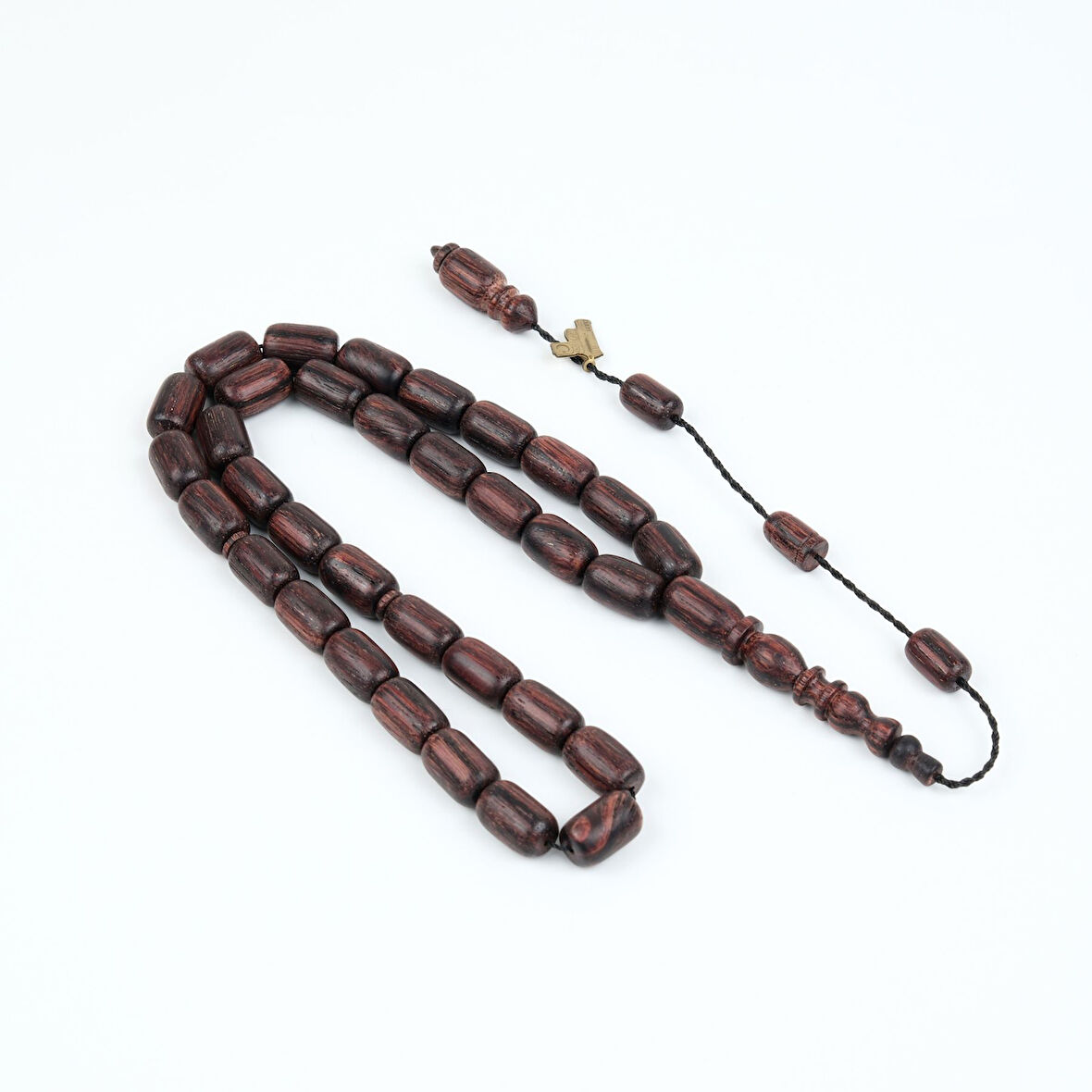 Kırmızı Plesenk Ağacı Kapsül Kesim 9x14mm Tesbih