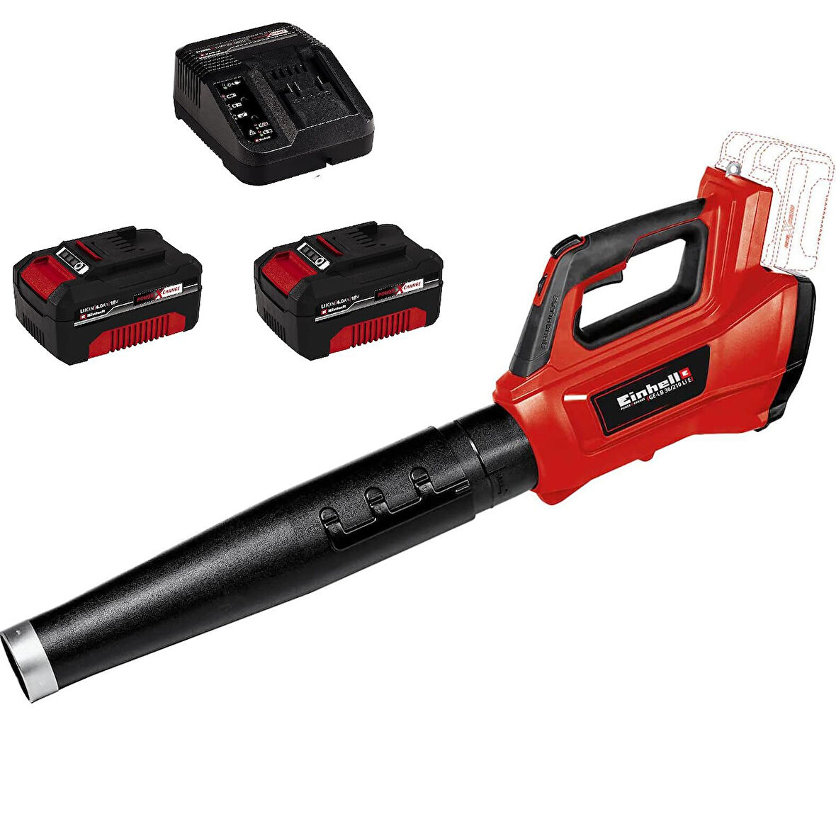 Einhell GE-LB 36/210 Li E 36v Akülü Bahçe Yaprak Üfleyici (4Ahx2 Bataryalı) zentraGELB36/210