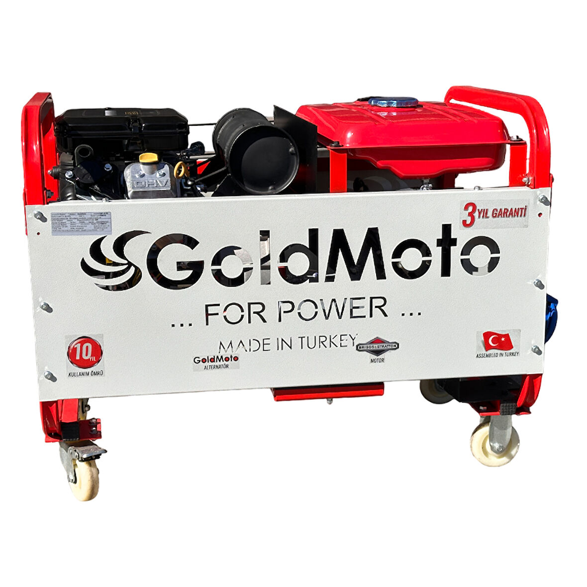 GoldMoto GM16TBJBS  Benzinli Jeneratör 14 Kva Trifaze Marşlı