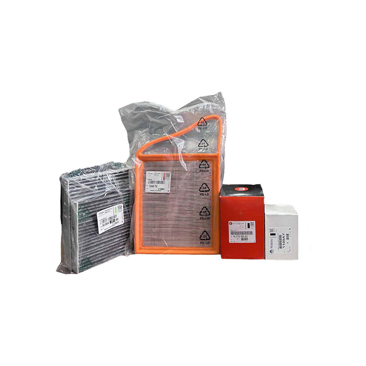 Peugeot 208 1.4 1.6 Euro5 Dizel Bakım Seti 4lü