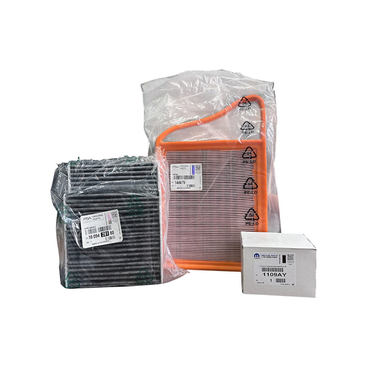 Peugeot 208 1.4 1.6 Euro5 Dizel Bakım Seti 3lü