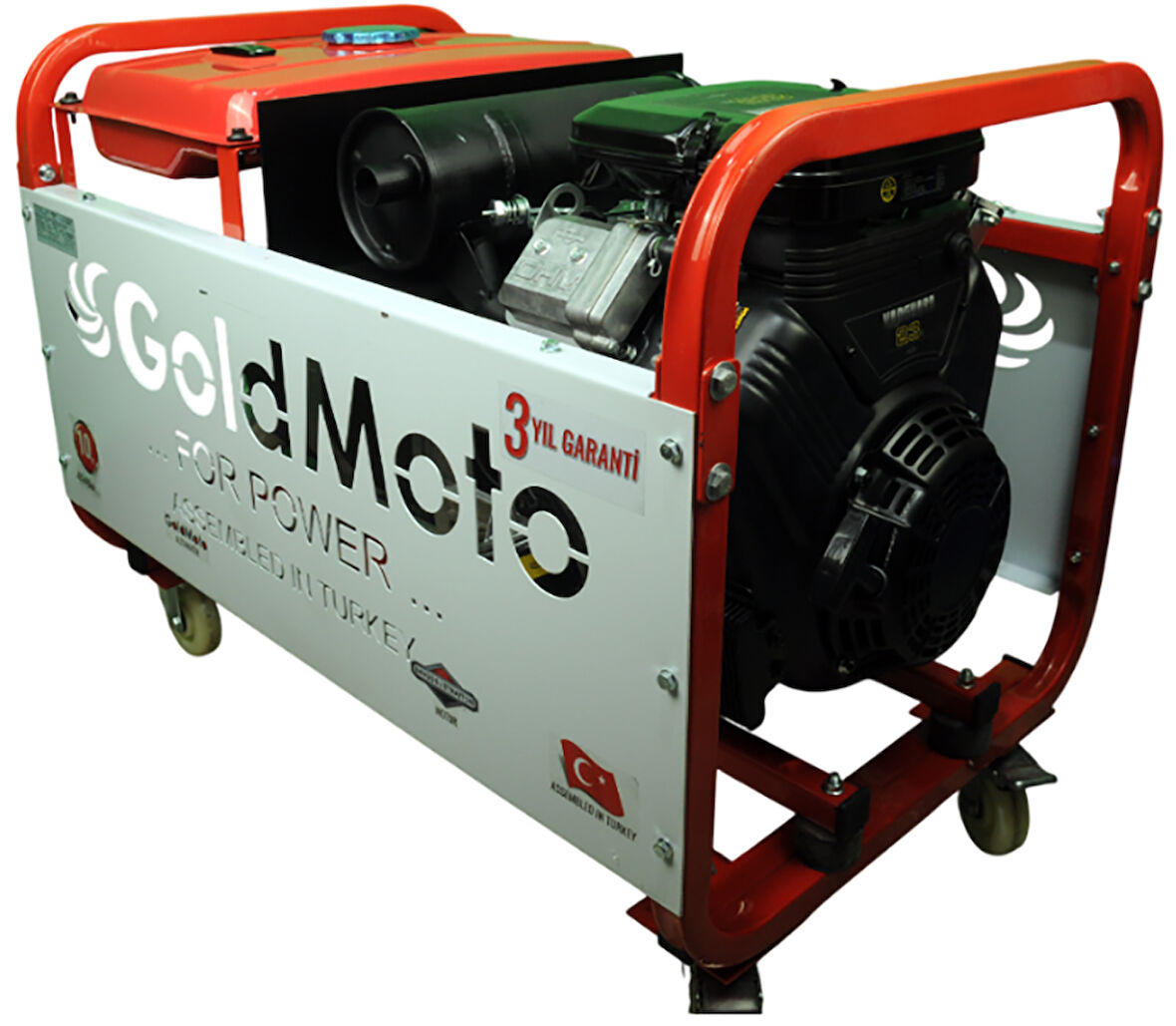 Goldmoto GM16TBJBS Benzinli Jeneratör 14kVA Trifaze Marşlı