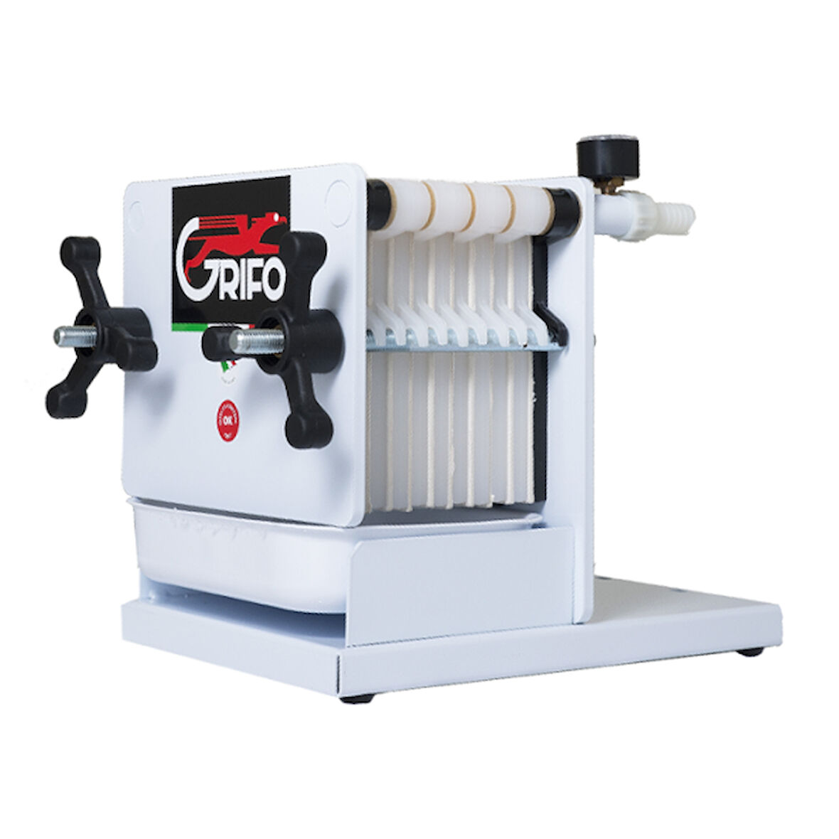 Grifo FCH10-OLIO Butik Zeytinyağı Filtreleme Makinesi – 20×20 cm – 10 Plaka Filtreler dahil ZENTRA