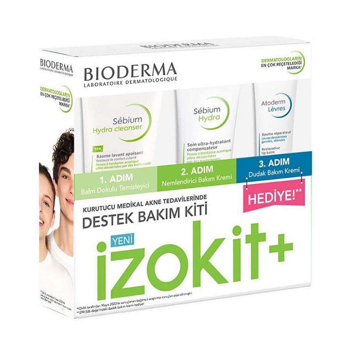 Bioderma Sebium İzokit+ Cilt Bakım Kiti