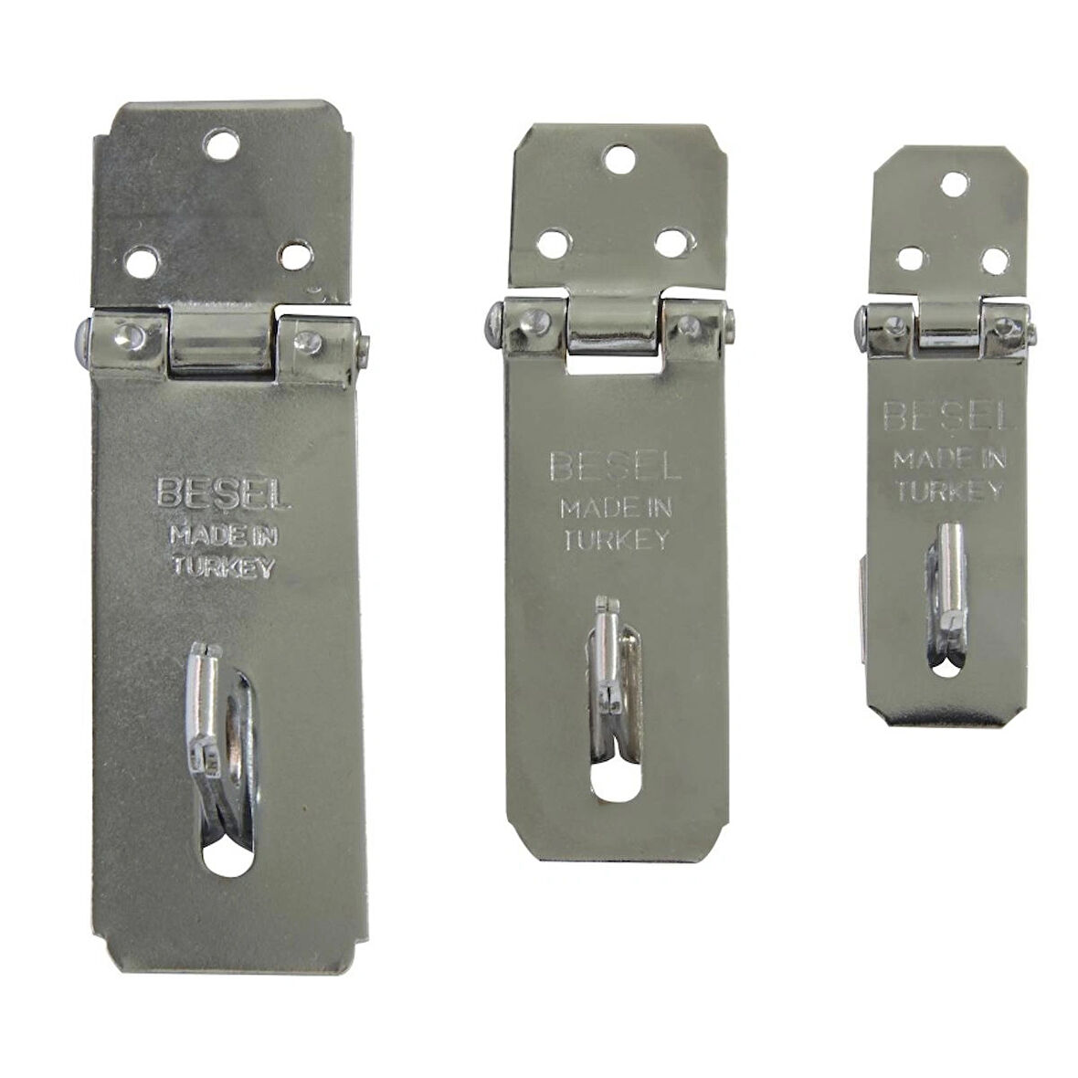 Beşel BA11035K No.35 Krom Lüks Sandık Askısı - 12 Adet