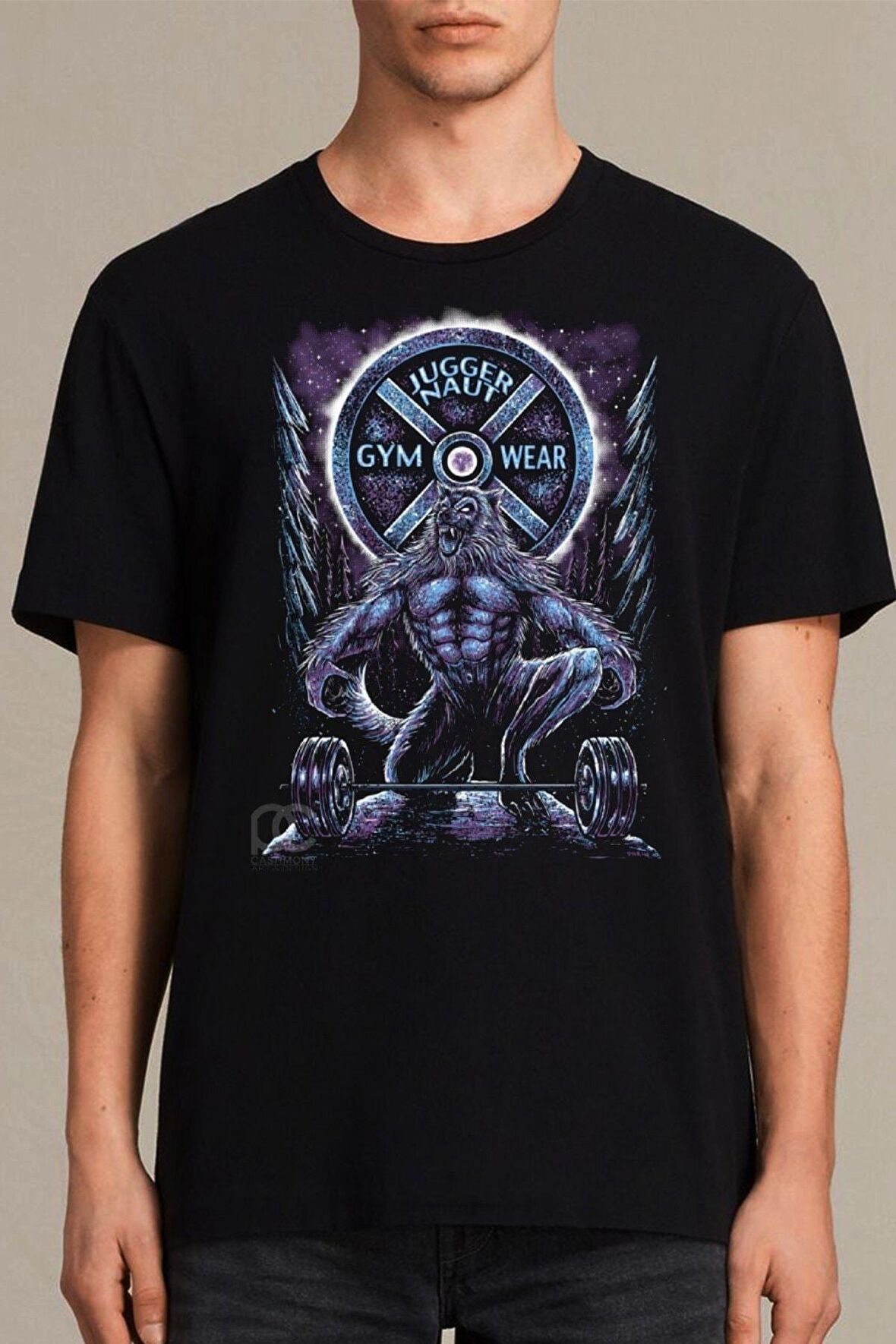 Erkek Siyah Kaslı Kurt