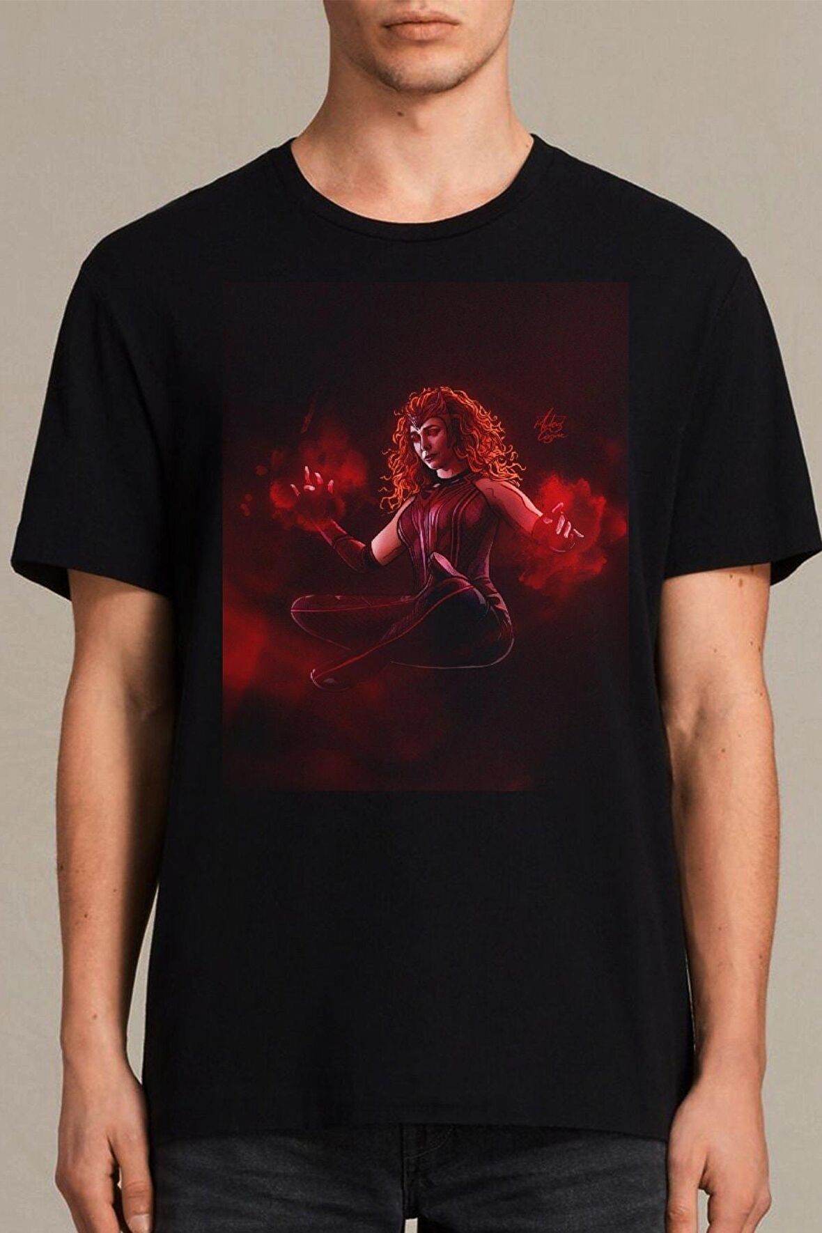 Erkek Siyah Kırmızı Kadın