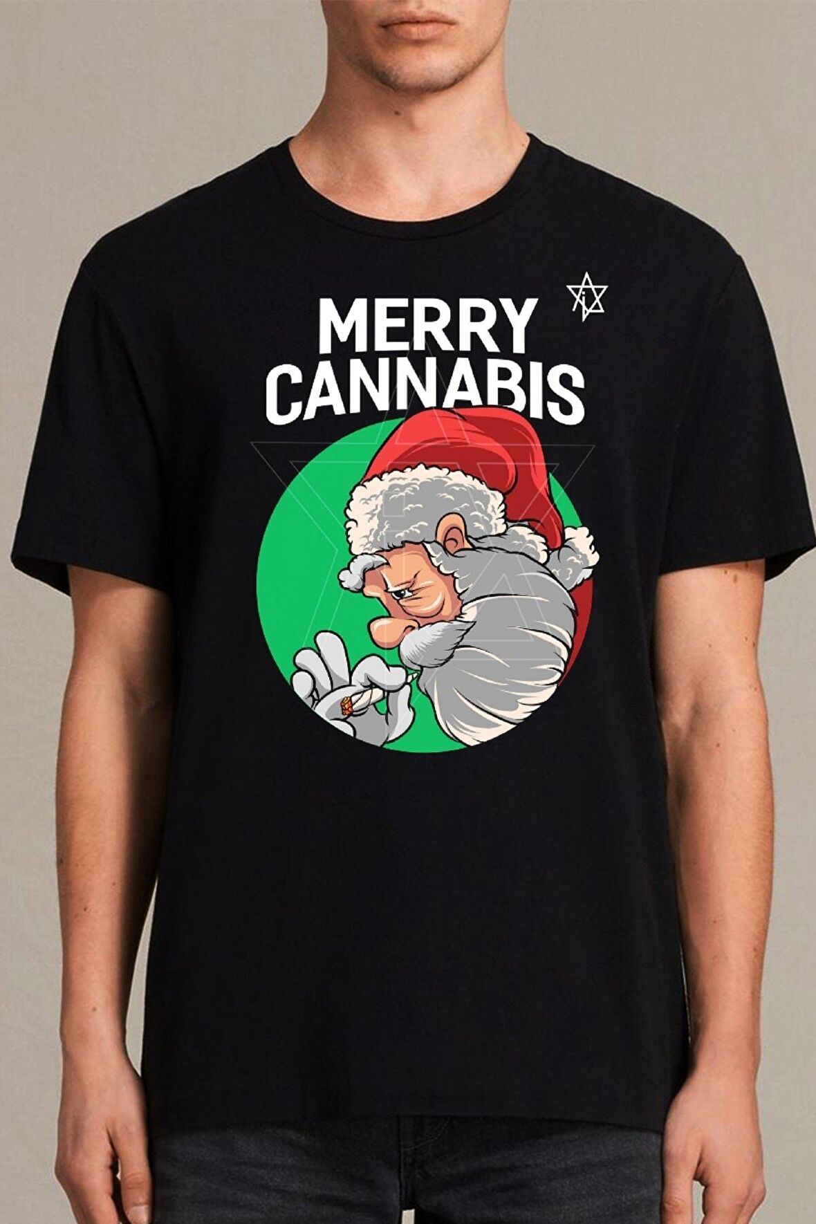 Erkek Siyah Noel Baba