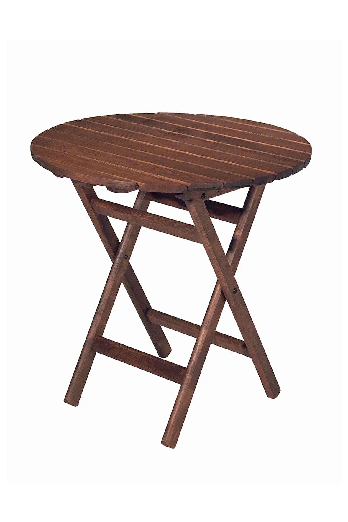 Katlanır Ahşap Masa - 60 cm. Buzludja