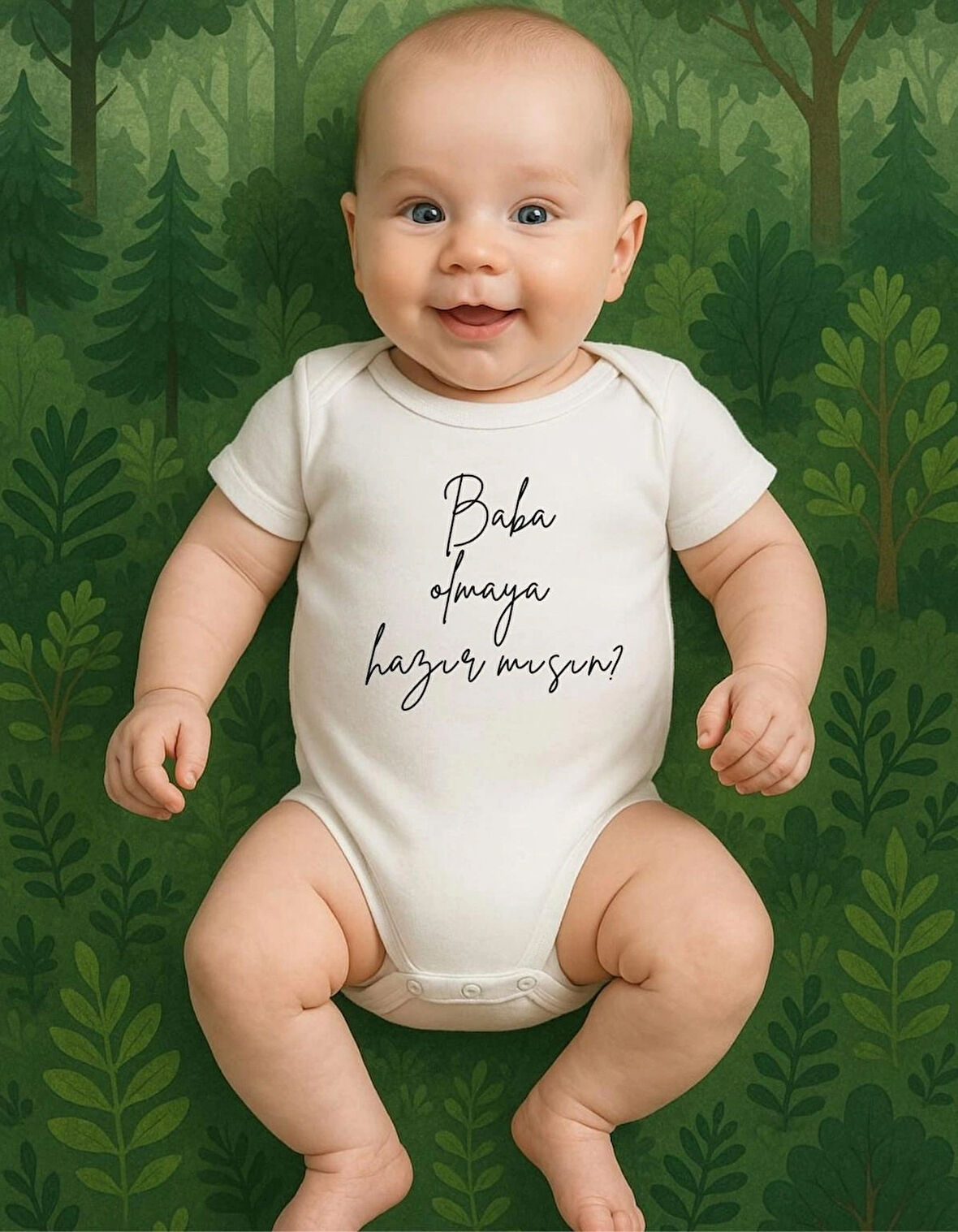 HANOVA CREATIVE-BABA OLMAYA HAZIR MISIN? BASKILI ZIBIN ATLET İSME ÖZEL