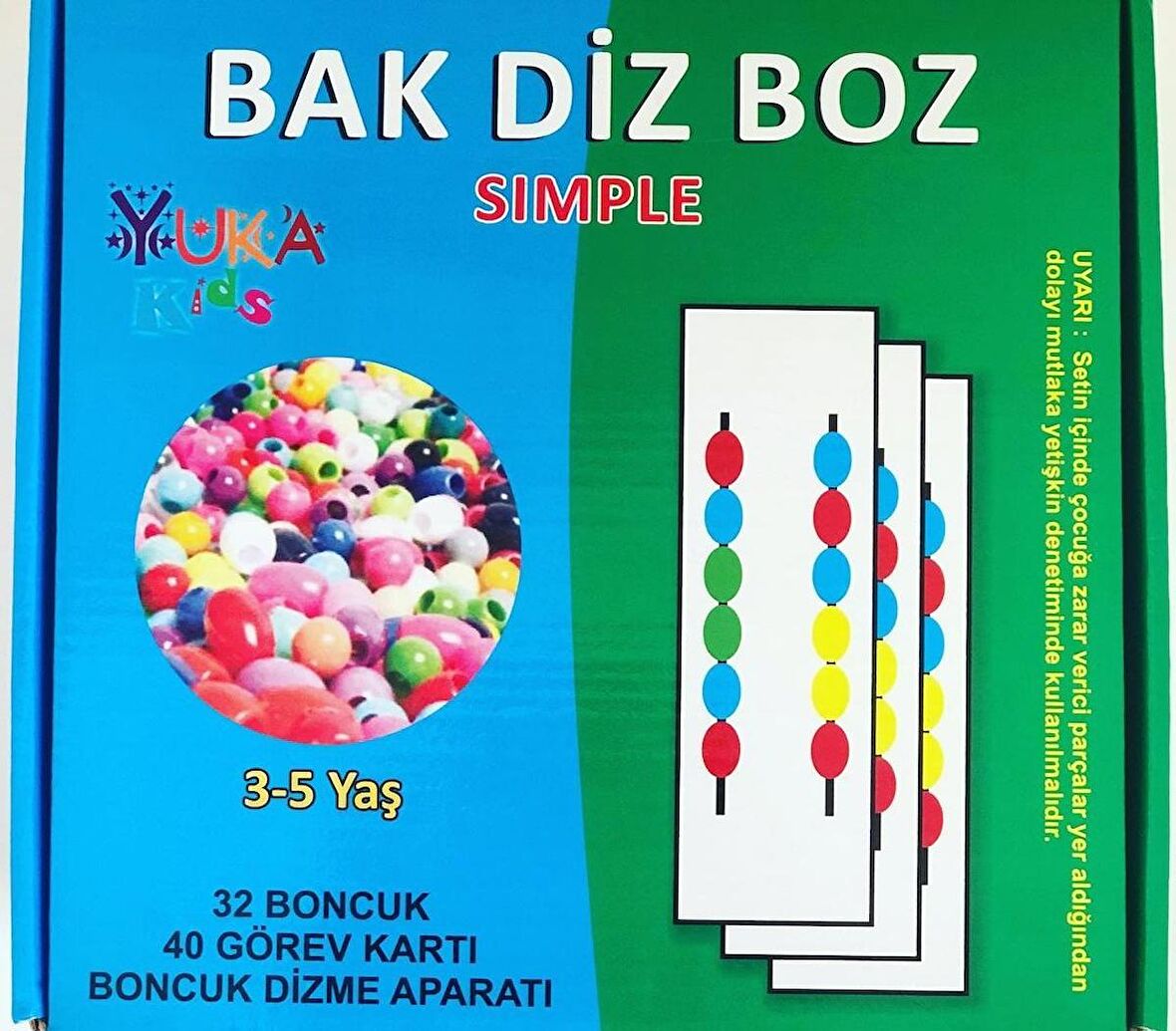 Bak Diz Boz  Plus 3-5 Yaş