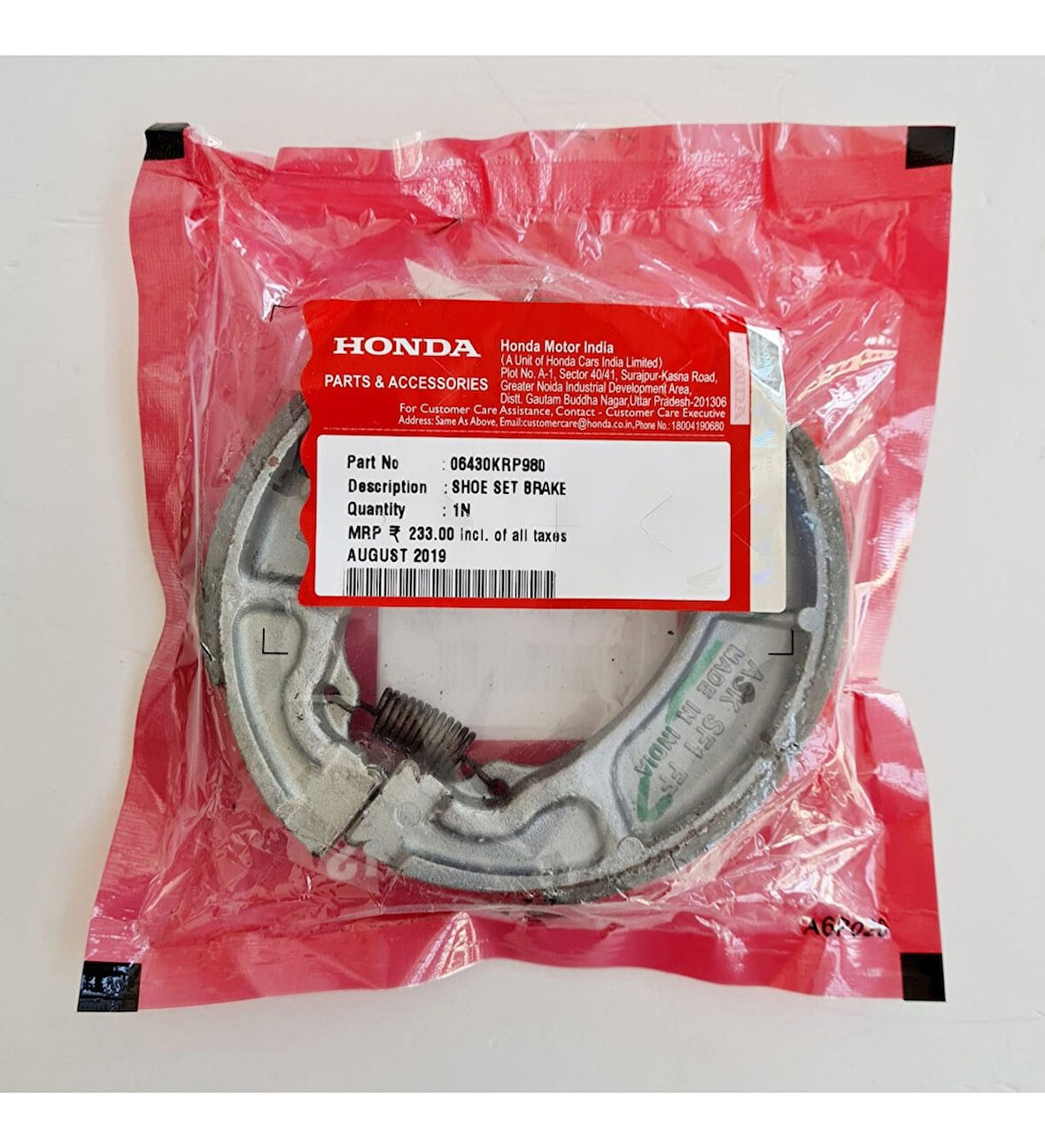 Honda Dio 110 Arka Fren Balatası Tüm Yıllar Uygun _Supermoto