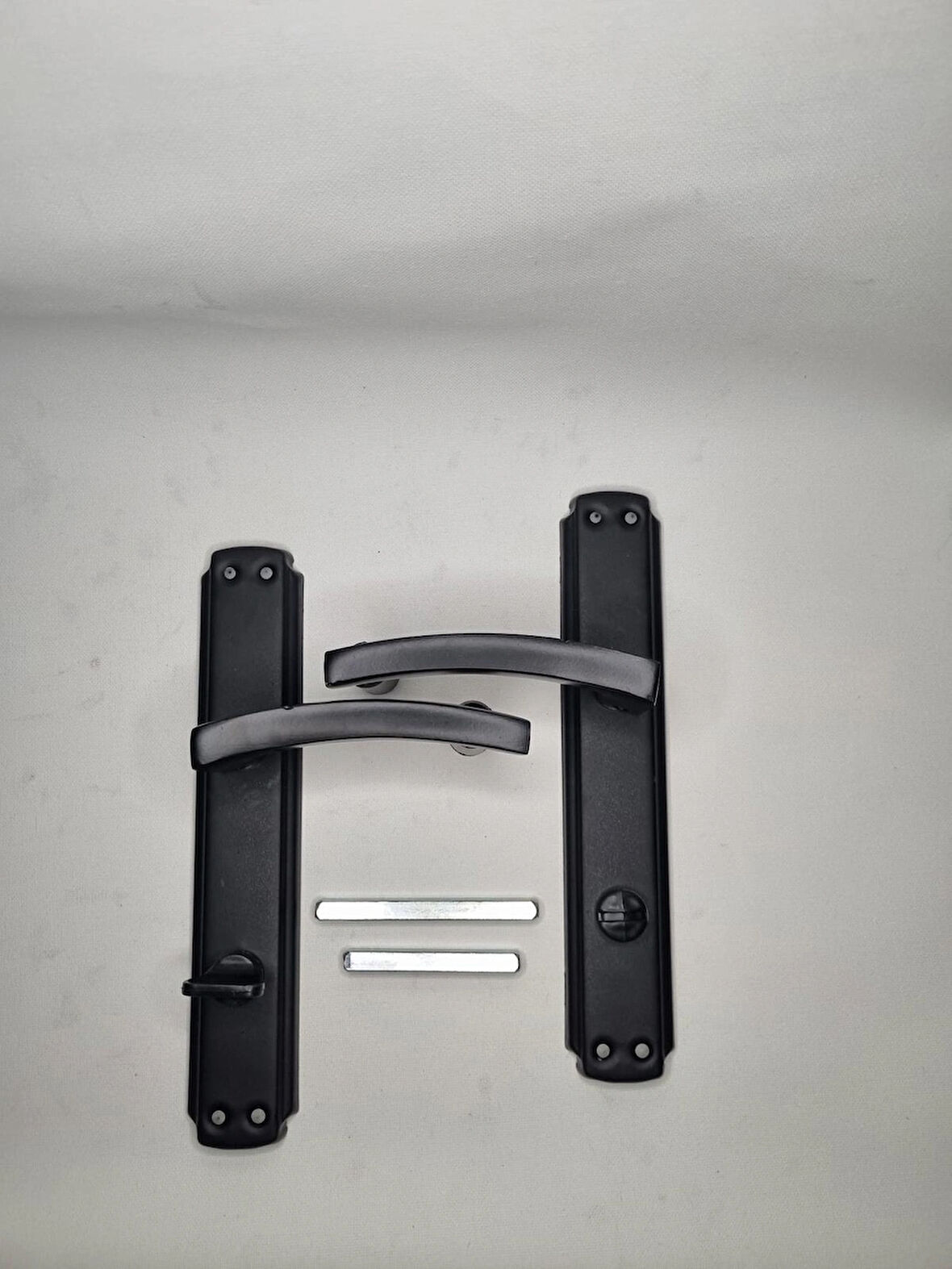 BALMONDİ KOL AYNALI SİYAH WC KAPI KOLU