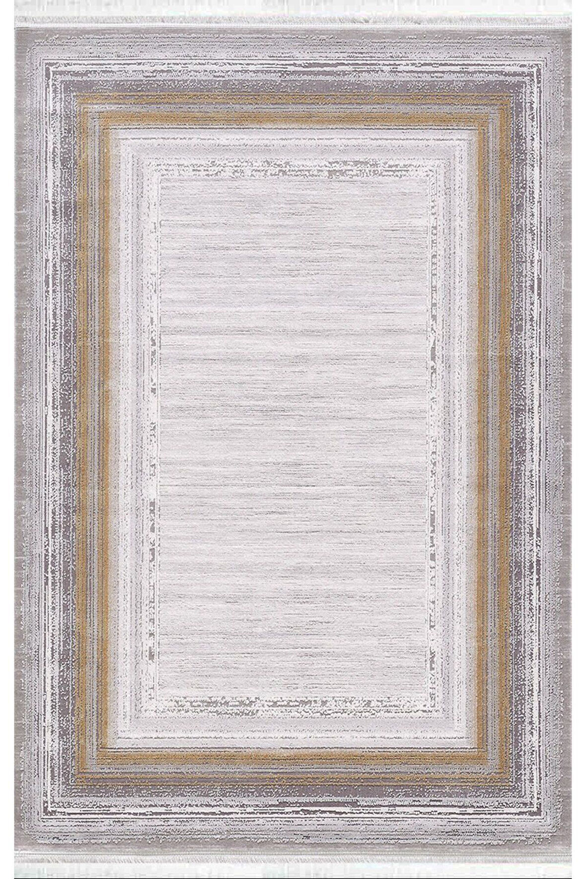 Artemis Halı Barok Antrasit Kiremit Çerçeve Desen Halı