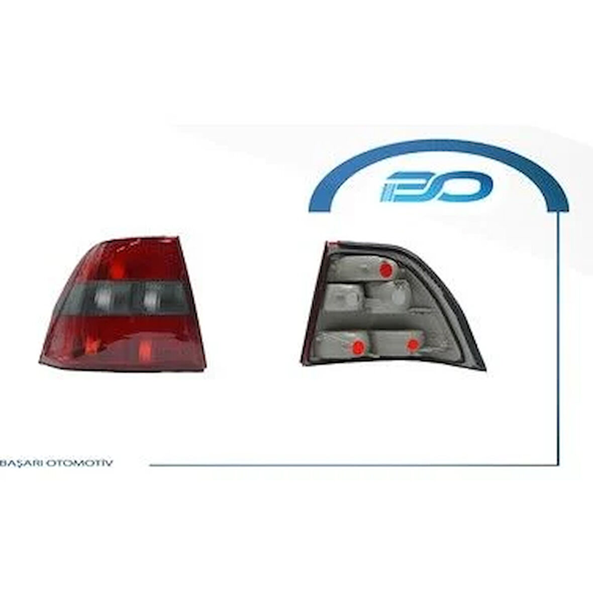 Opel Vectra B 1996 1999 Stop Sol Füme