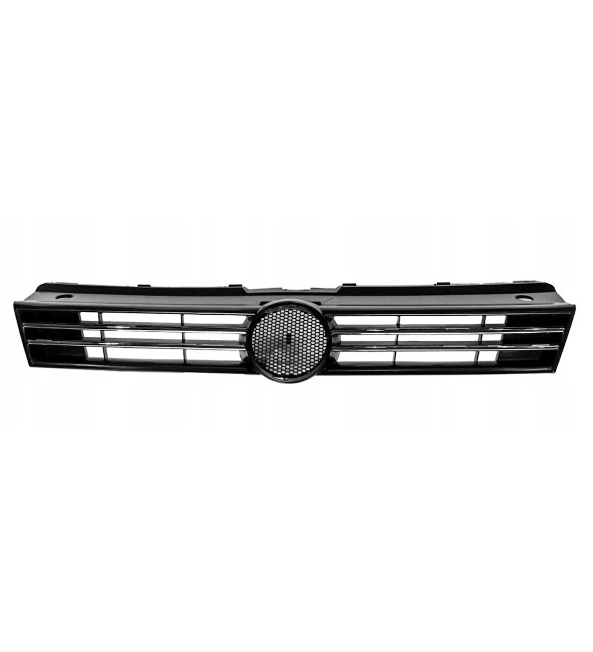Volkswagen Polo 2010 2014 Ön Panjur Siyah Çift Kromlu