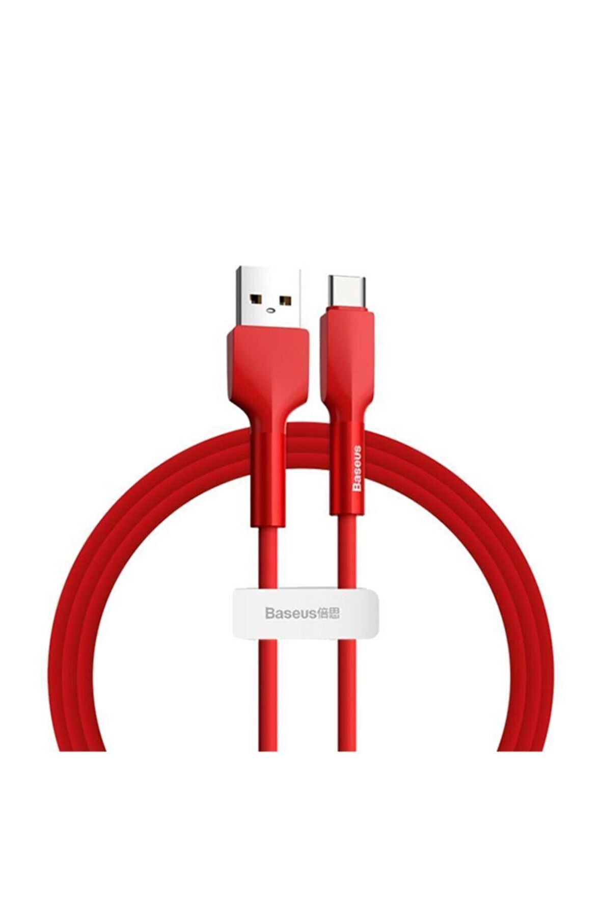 Baseus USB Hızlı Şarj Aleti Kırmızı