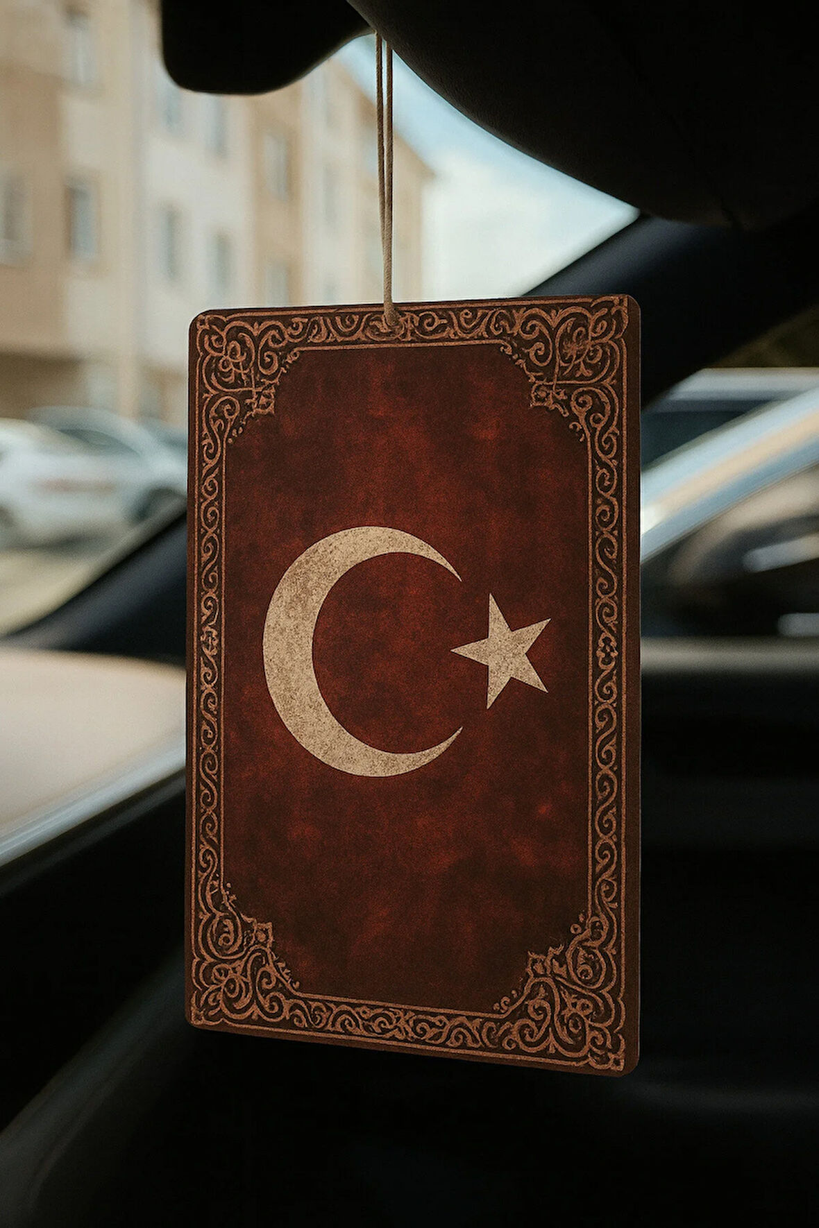 Türk Bayrağı Oto Kokusu - Dekoratif Araç Kokusu ve Aksesuarı