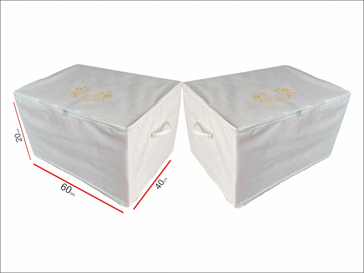 PİNABAH BAZA ALTI DÜZENLEYİCİ ORGANİZER HURÇ 2 ADET (60X40X20)
