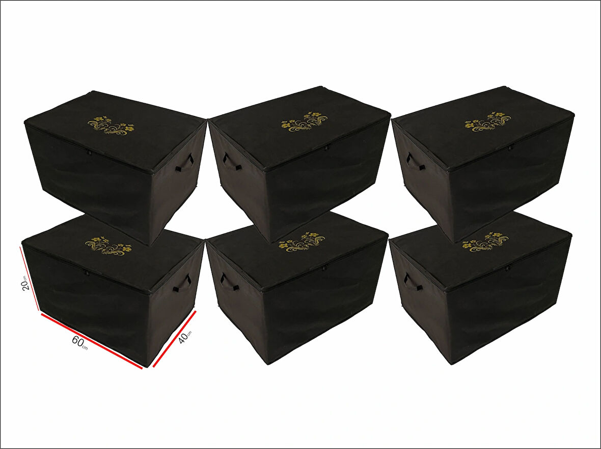 PİNABAH BAZA ALTI DÜZENLEYİCİ ORGANİZER HURÇ  6 ADET 60x40x20