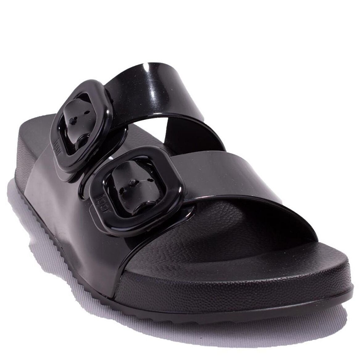 Igor S10334BB Habana Brillo Siyah Rugan Ortopedik Günlük Kadın Terlik