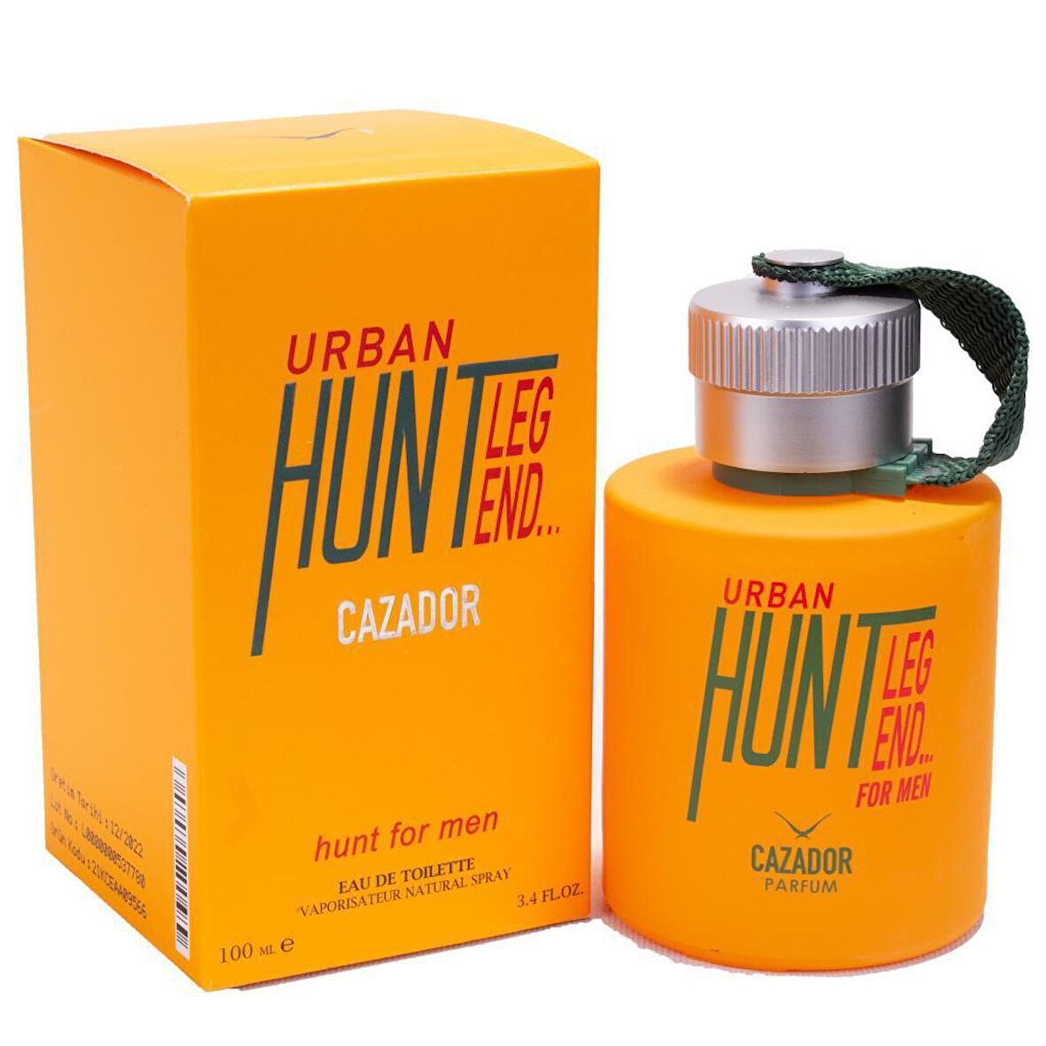 Cazador CAZ 9566BB Hunter Urban 100 Cl EDT Erkek Parfüm Hardal