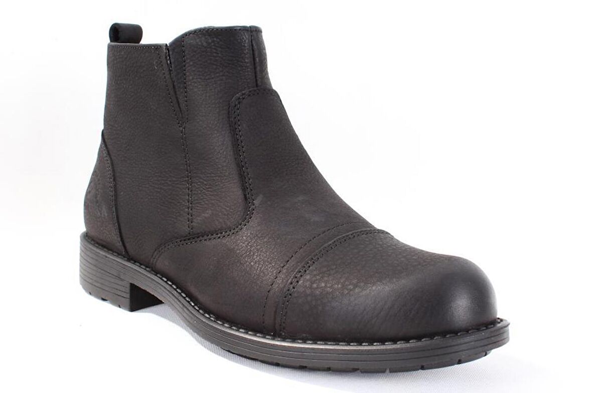 Hammer Jack 10216740 Siyah Ortopedik Günlük Deri Erkek Bot