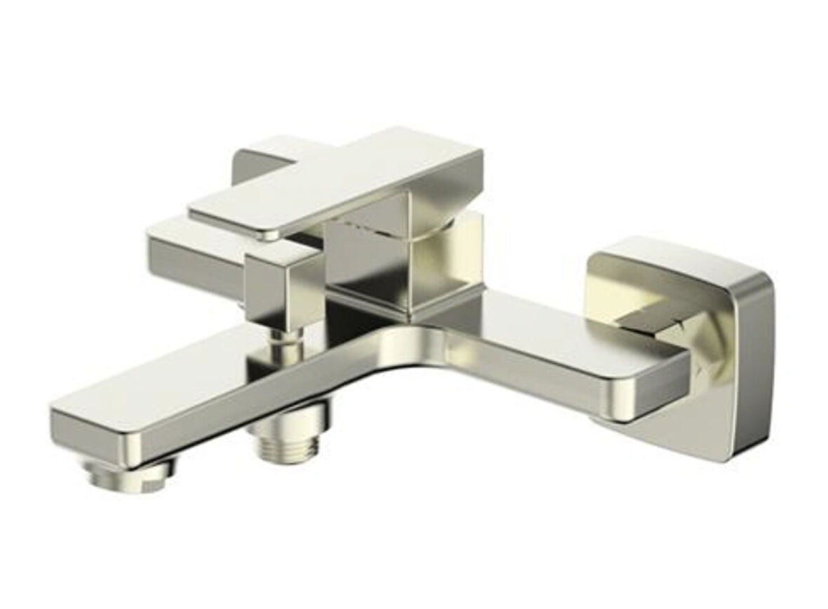 Bien Dante Mat Fırçalı Nikel Banyo Bataryası