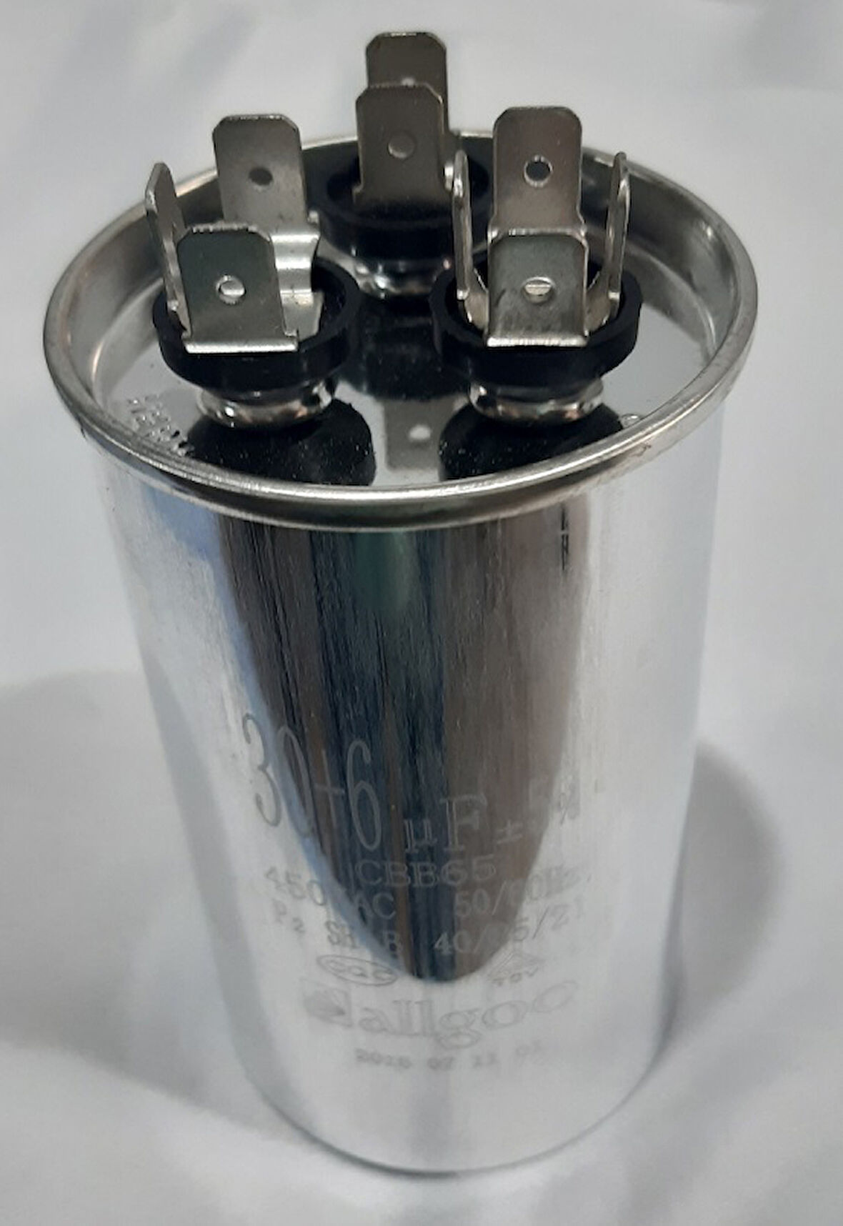 30+6 uF , MF KLİMA KONDANSATÖR 30+6uF , 370 - 400 V AC